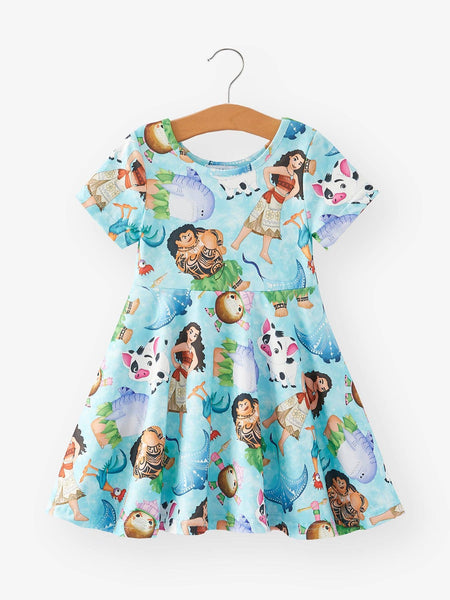 Moana Girls' Dress Northern Charm Boutique Moana Girls' Dress Northern Charm Boutique
