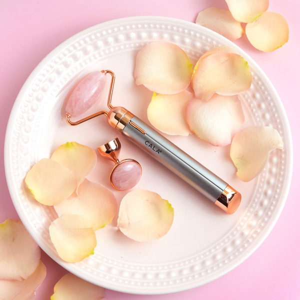 CALA 2-in-1 Rose Quartz Sonic Facial Massager Northern Charm Boutique CALA 2-in-1 Rose Quartz Sonic Facial Massager Northern Charm Boutique
