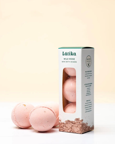 Mini Bath Bombs - Wild Rose