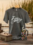 Fishing Makes Me Happy Tee
