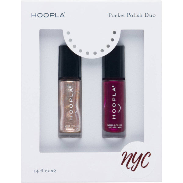 Clean Pocket Nail Polish Duo - NYC