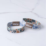 Tap To Pray™ Wristbands - River Rock Camo Classic & Sage