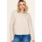 BUTTON DOWN SWEATER CARDIGAN