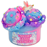 "Unicorn Candy Ice Cream" Cloud Slime