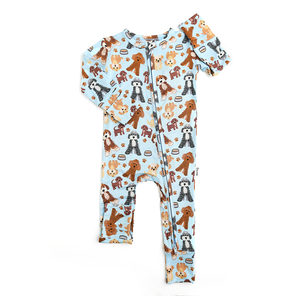 Griffin Zip Bamboo Baby Doodle Sleepies Little Outfit