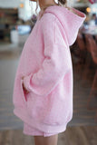 Light Pink Polka Dot Hoodie