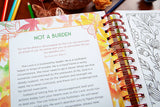Words to Warm a Woman's Heart (Devotional Coloring Book)