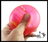 1 Marble Sugar Ball - Thick Glue/Gel Stretch Ball - Squishy