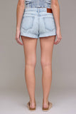 Light Relaxed Shorts Cuffed Hem