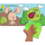 Peek and Seek- in the Garden- with Lift-The-Flap Felt Pieces