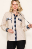 Plaid Mix Shacket