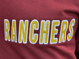 Rancher Glitter Applique Embroidered Sweatshirt