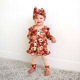 Auburn PEPLUM SET Fall Floral Outfit