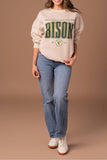 Bison Vintage Oversized Crew