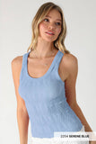 Reversible Lace Textured Tank Top
