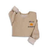 HELLO PUMPKIN MINERAL SWEATSHIRTS