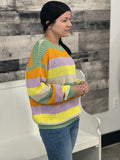Lightweight Colorblock Sweater