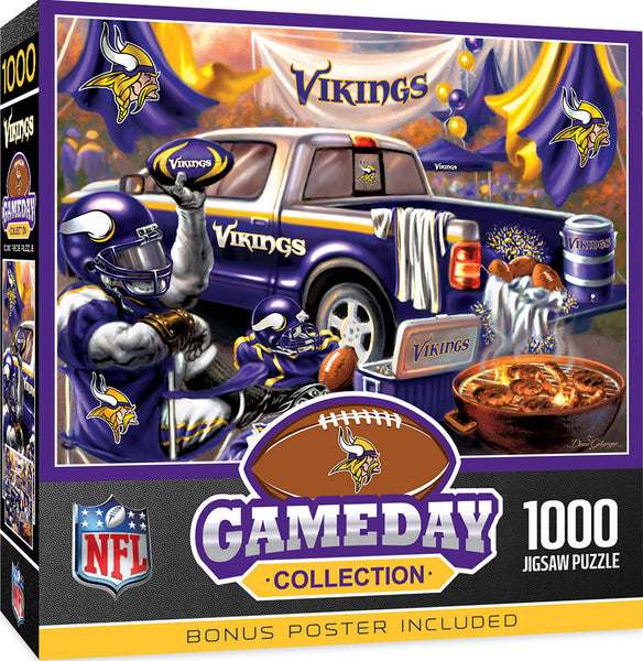 Minnesota Vikings - Gameday 1000 Piece Puzzle