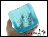 1 Nee Doh Jumbo Nice Cube Berg Ice Sugar Ball - Thick Glue/G