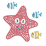 Diamond Dotz Happy Star Fish Framed Kit - 4.0" x 4.0"