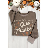 GIVE THANKS MINERAL SWEATSHIRTS
