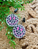 Happy Cheetah Face VENT Clip Car Freshie (set of 2) 