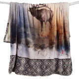 Dean Crouser Morning Call Plush Sherpa Throw Blanket
