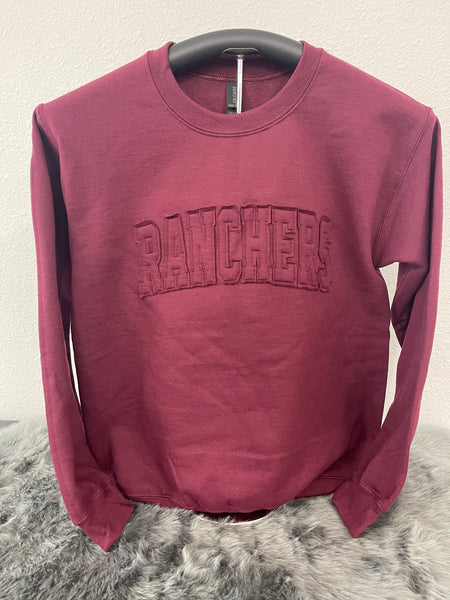 Ranchers Raggy Sweatshirt - Maroon