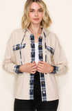 Plaid Mix Shacket