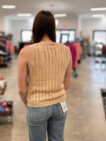 SCALLOP HEM FINISHED SWEATER