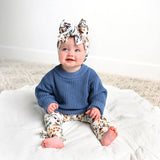 Maren BOW LEGGINGS Bamboo Kids Toddler Leggings