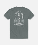 Scuba Dive Tee - Heather Blue Storm