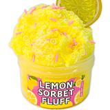 Lemon Sorbet Fluff Cloud Slime