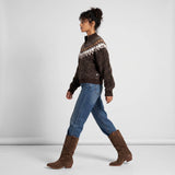 Women's Magnolia Bouclé Quarter Zip Pullover
