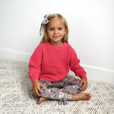 Tatum BOW LEGGINGS Bamboo Kids Toddler Baby Clothing