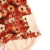 Auburn PEPLUM SET Fall Floral Outfit