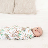 Buttery Soft and Stretchy Swaddle Blanket - Woodsy Woodland