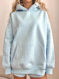 Baby Blue Polka Dot Hoodie