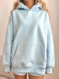 Baby Blue Polka Dot Hoodie