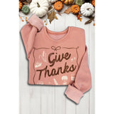 GIVE THANKS MINERAL SWEATSHIRTS
