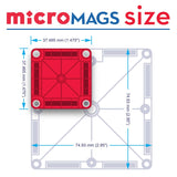 MicroMAGS LEARN Letters™ 56 Piece Set