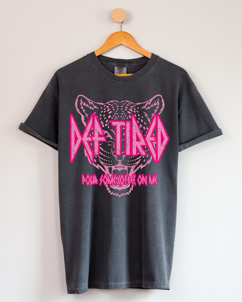 Def Tired - Pour Some Coffee On Me Graphic T-Shirt