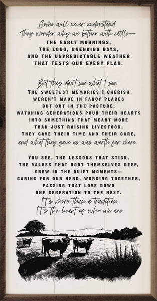 Cattle Story White