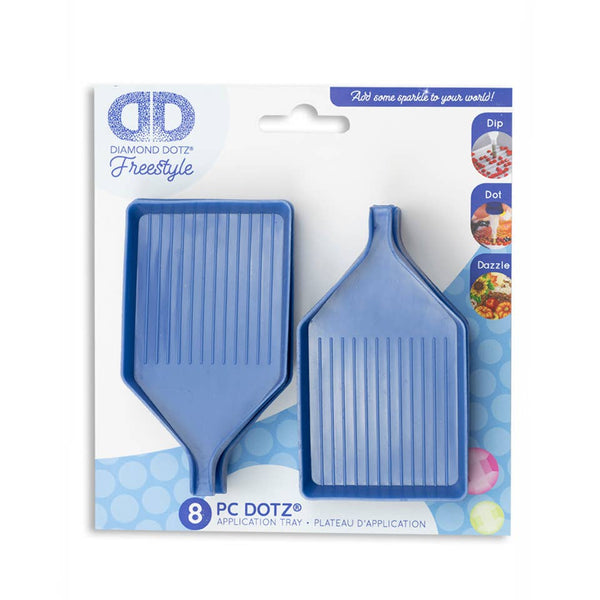 Diamond Dotz Blue Trays 8 Pack