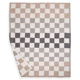 Multicolor Checkered Reversible Throw Blanket