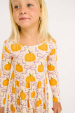 Pumpkin & Bows Bamboo Dress