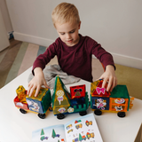 Disney Jr Mickey Magnetic Tile Train Set - 41-Piece by Tytan