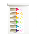 Sweet Scoops: Neon Highlighters - Strawberry Scent (Set of 6