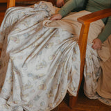Three-Layer Jumbo Quilt - Hunny