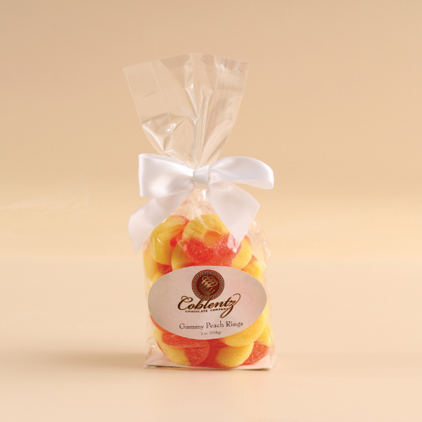 Peach Rings Bag With Bow